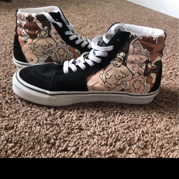 Vans Shoes - Vans Sk8-Hi Breast Cancer Awareness Women’s Multicolor Shoes - Women’s Size 8